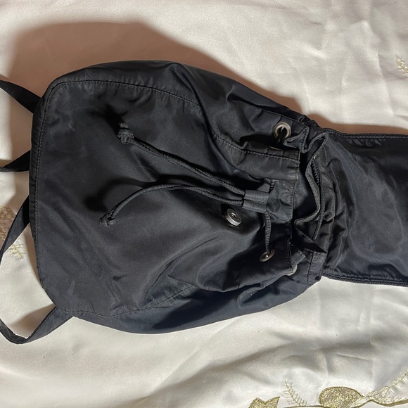 Prada Tessuto Nylon mini Backpack, vintage 2000s black authentic - Picture 3 of 15
